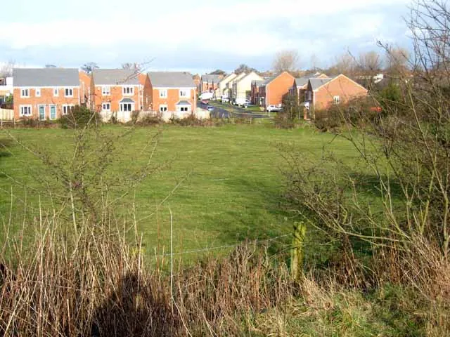 Newer housing estate at Ushaw Moor